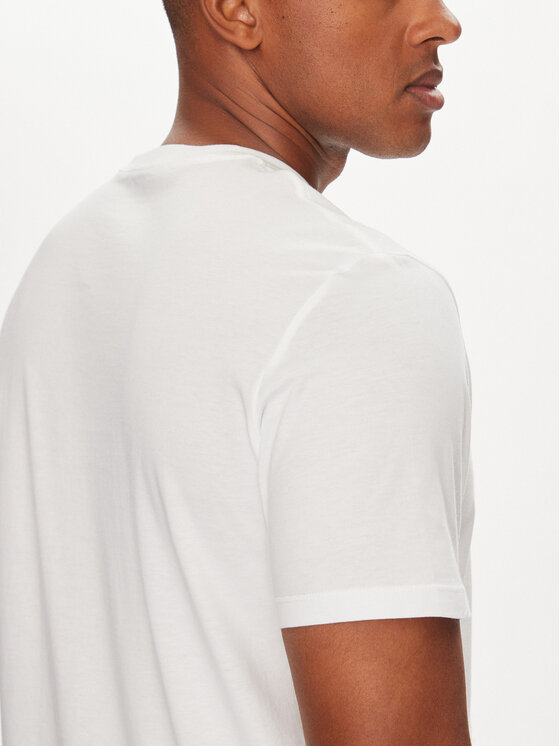 Calvin Klein Calvin Klein Tričko Outline Tape Graphic LV04RC852G Biela Regular Fit