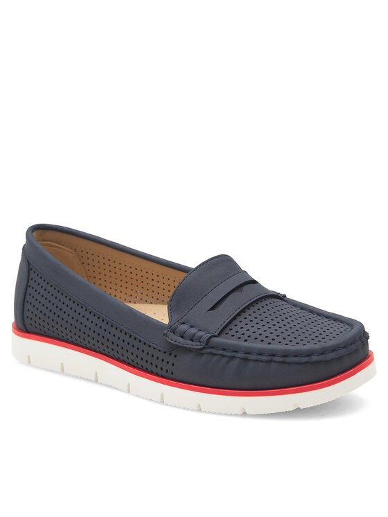 Clara Barson Clara Barson Mokassins WYL3648-1B Dunkelblau