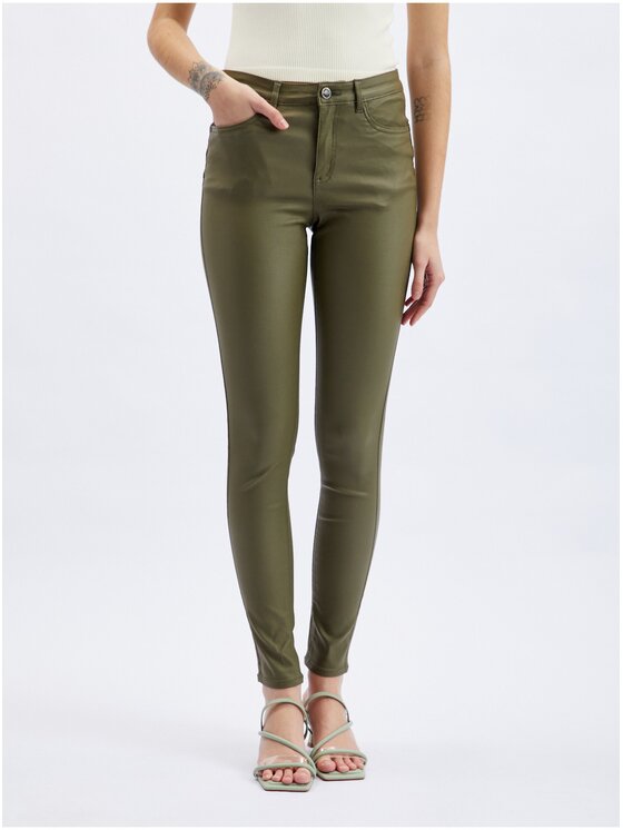 Spodnie damskie, rozmiar 38, Khaki, 319259835000//38