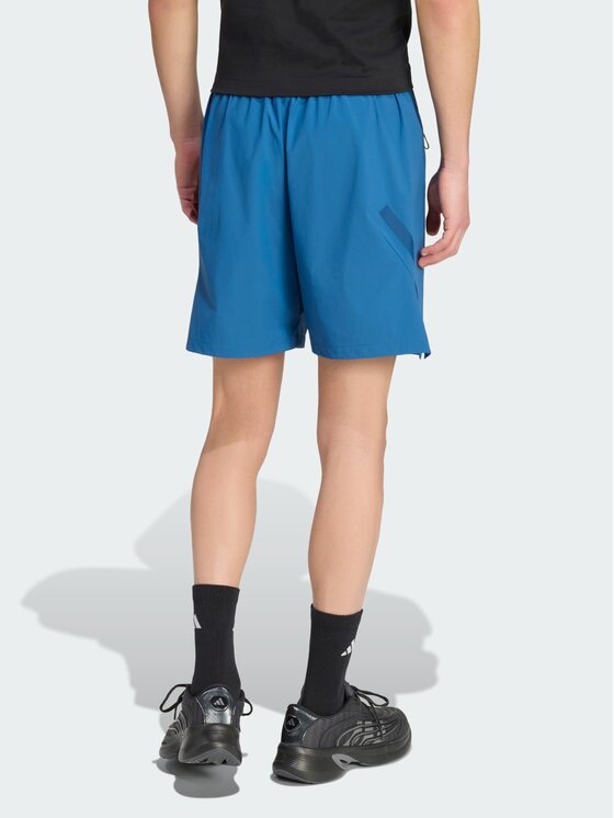 adidas adidas Szorty materiałowe 159194 Niebieski Regular Fit