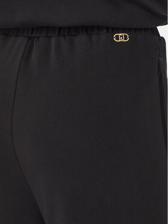 Liu Jo Liu Jo Παντελόνι φόρμας TF6277 F0334 Μαύρο Relaxed Fit