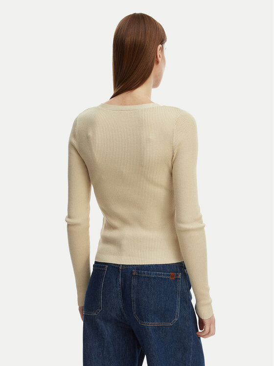 ONLY ONLY Kardigan Mist 15363392 Beżowy Slim Fit