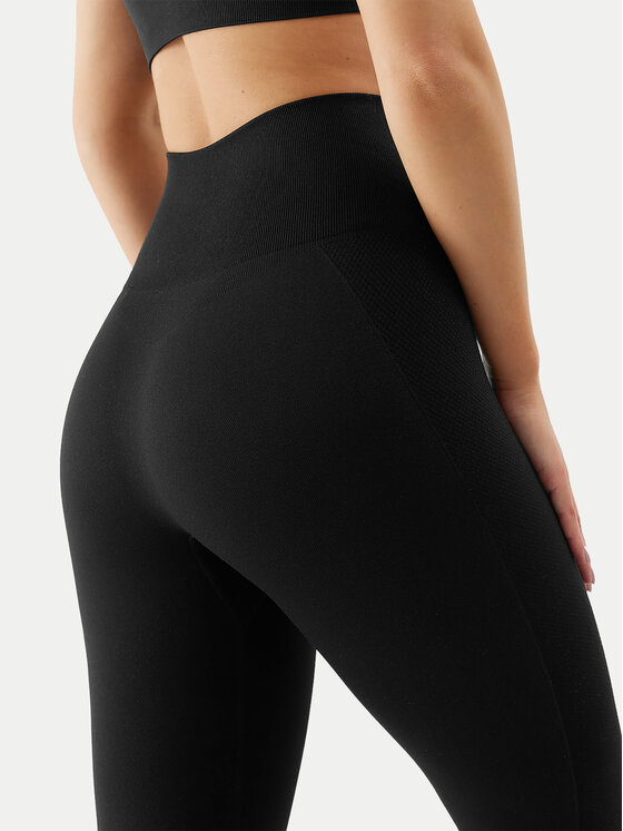4F 4F Legginsy 4FWSS24TFTIF231 Czarny Slim Fit