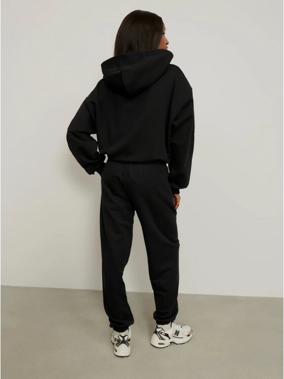 La Mania La Mania Mikina TWIN Čierna Basic Fit