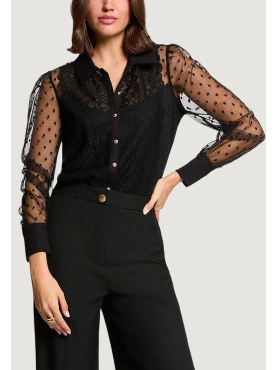 Morgan De Toi Sweter 261-TMUSIC Czarny Classic Fit