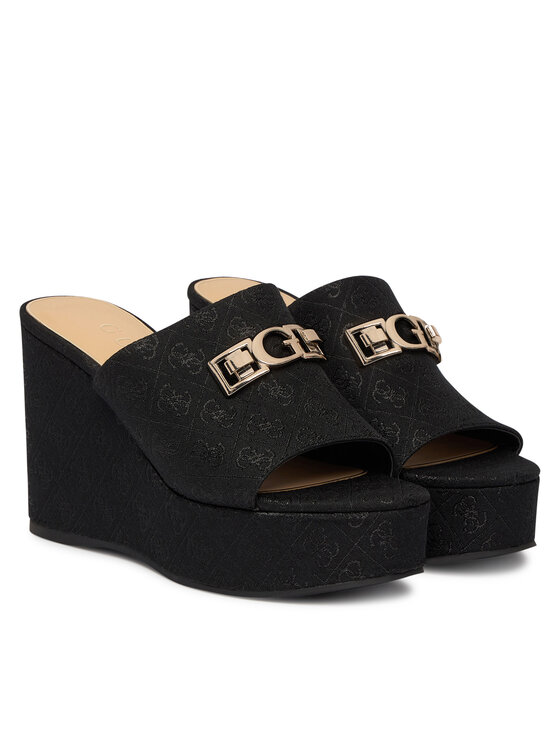 Guess Guess Šlepetės FLJEVZ FAB04 Juoda