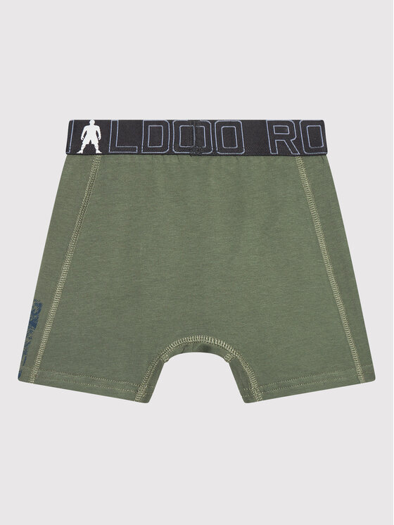 Cristiano Ronaldo CR7 Cristiano Ronaldo CR7 2er-Set Boxershorts Trunk 2-Pack 8400-51-565 Grün