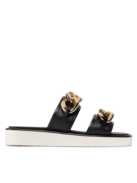MICHAEL Michael Kors MICHAEL Michael Kors Klapki Scarlett Double Band 40S2SCFA1L Czarny