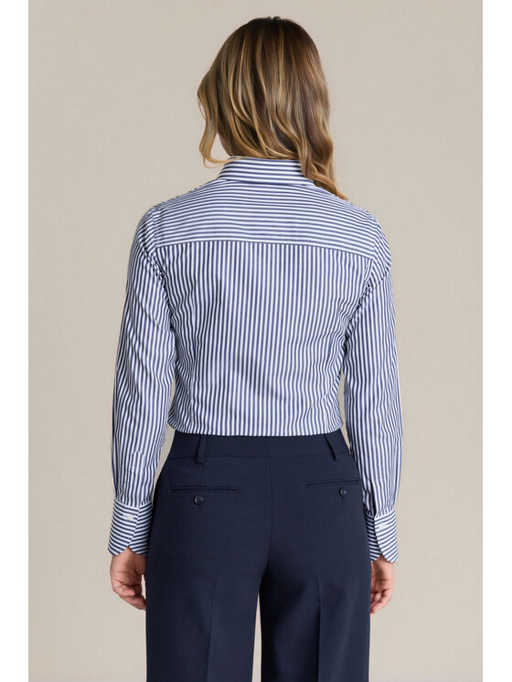 Lancerto Lancerto Koszula Vanda Slim KO073226000035 Granatowy Slim Fit