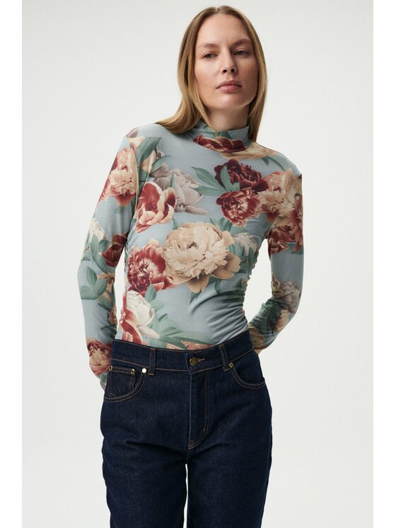 MARI PRETI MARI PRETI Halenka FLOWER Barevná Regular Fit
