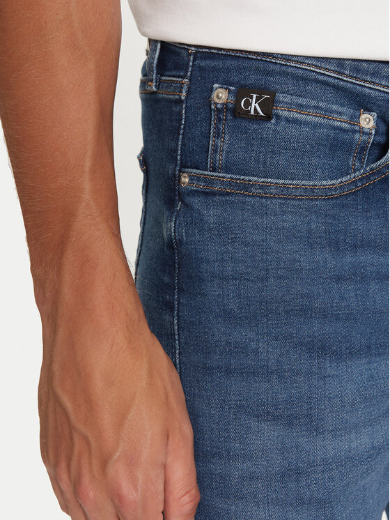 Calvin Klein Jeans Calvin Klein Jeans Traperice J30J323691 Plava Slim Fit
