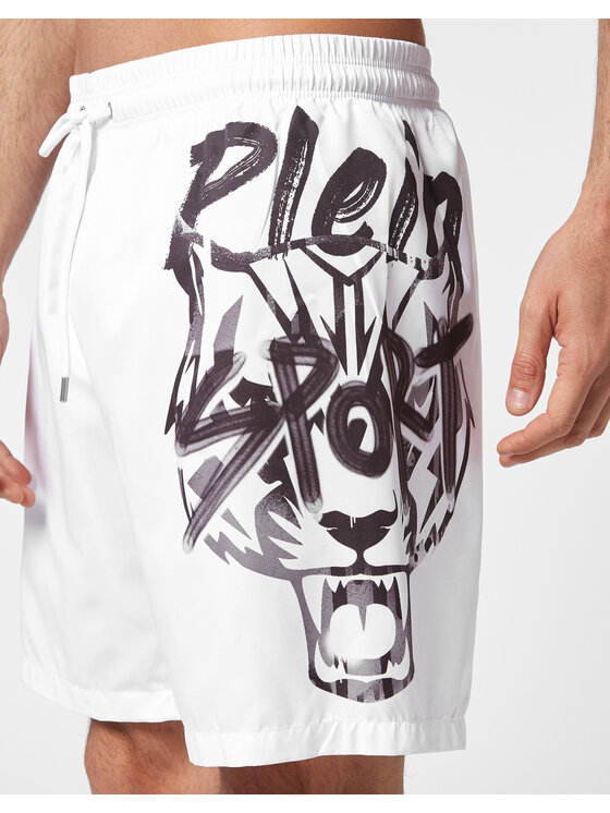Plein Sport Plein Sport Pantaloncini 1277 Bianco