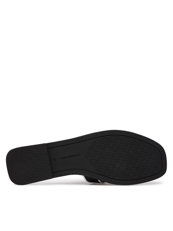 KARL LAGERFELD KARL LAGERFELD Şlapi Skoot III KL80406C Negru