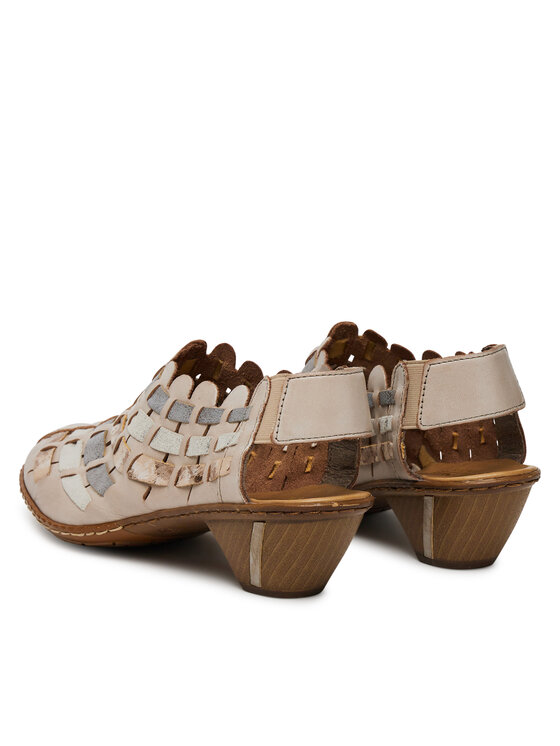 Rieker Rieker Półbuty 46778-64 Beżowy