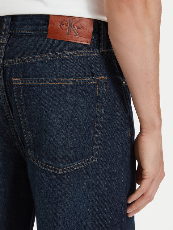 Calvin Klein Calvin Klein Traperice LV04RG785G Tamnoplava Baggy Fit