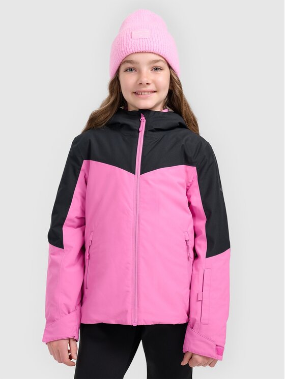 4F 4F Kurtka narciarska BASIC SKI Różowy Regular Fit