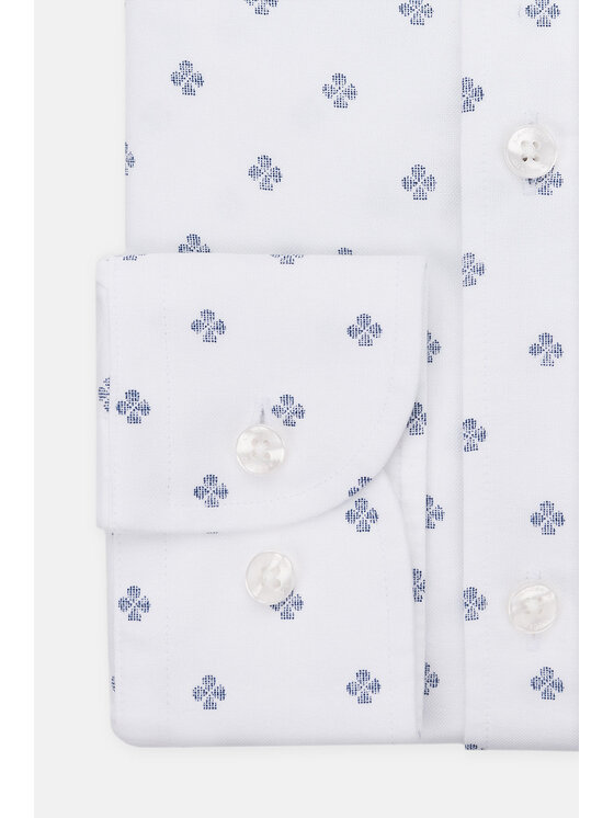 Lancerto Lancerto Koszula Theo KO073122000027 Biały Slim Fit