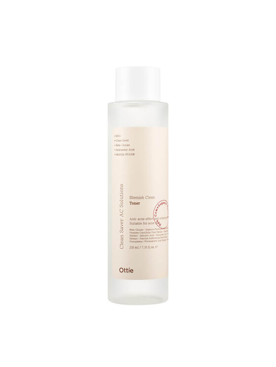 Ottie Ottie Toner do twarzy BLEMISH CLEAN, 210 ml Tonik