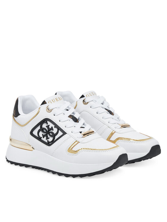 Guess Guess Sneakersy 172257 Biela