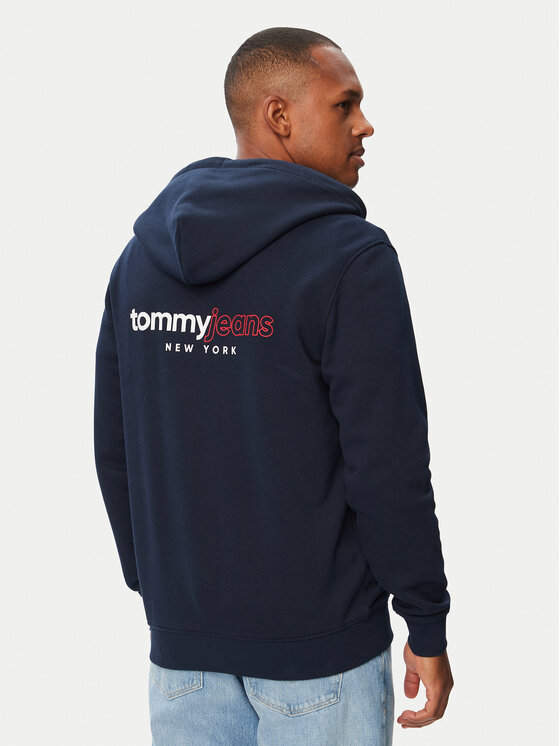Tommy Jeans Tommy Jeans Džemperis DM0DM23404 Tamsiai mėlyna Regular Fit