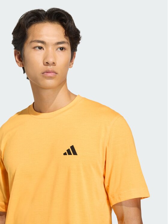 adidas adidas Koszulka techniczna 158826 Pomarańczowy Regular Fit