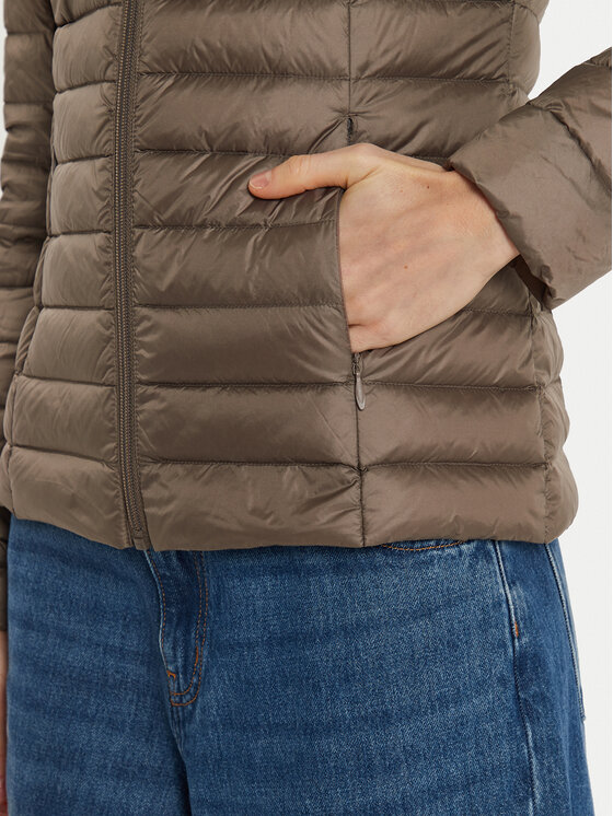 Jott Jott Kurtka puchowa Cha P000WDOW02 Beżowy Slim Fit