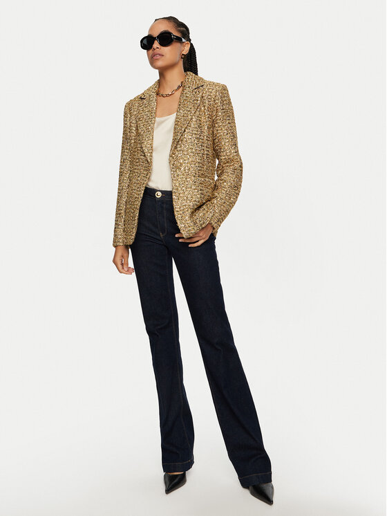 Silvian Heach Silvian Heach Піджак Zinsky GPA24197GC Золотий Regular Fit