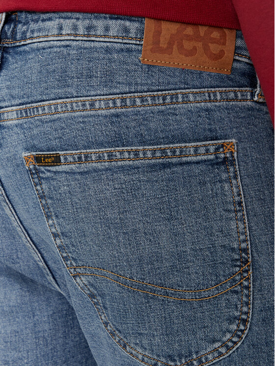 Lee Lee Jeans hlače Luke 112350154 Modra Slim Fit