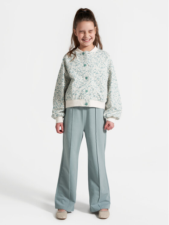 Coccodrillo Coccodrillo Hlače iz tkanine WC4120103GEJ Zelena Relaxed Fit