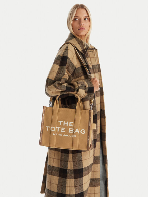 Marc Jacobs Marc Jacobs Τσάντα The Jacquard Medium Tote Bag M0017027 Καφέ