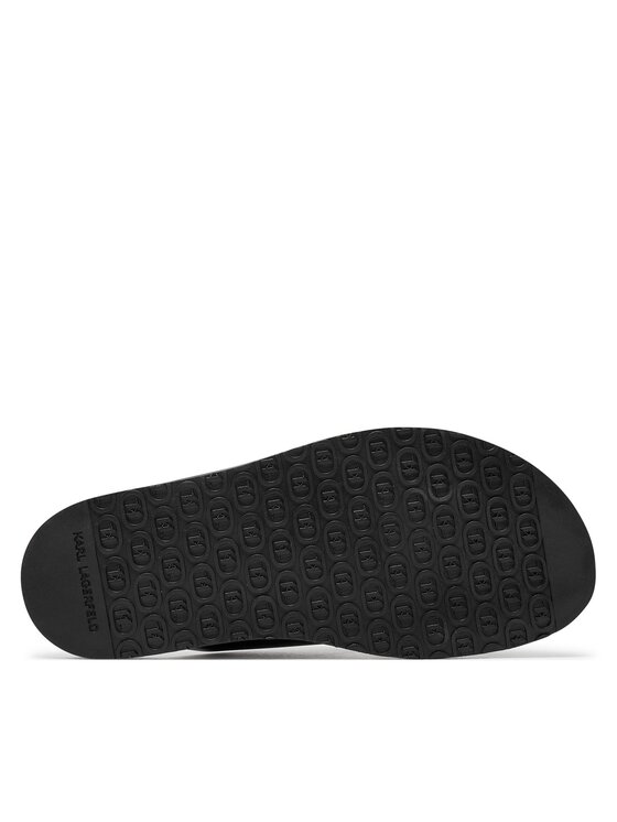 KARL LAGERFELD KARL LAGERFELD Klapki KL70214 Czarny