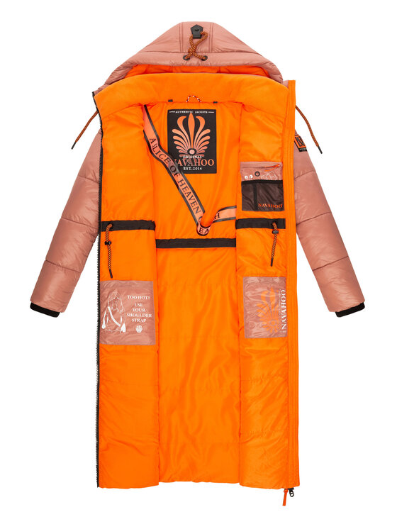 Navahoo Navahoo Kurtka zimowa Schmuseengel Brązowy Regular Fit