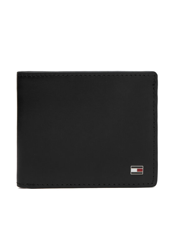 Tommy Hilfiger Tommy Hilfiger Rahakoti ja võtmehoidja komplekt Mini Cc Wallet & Key Fob AM0AM14805 Must