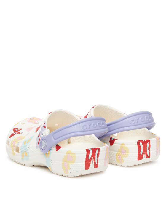 Crocs Crocs Klapki Classic Butterfly Graphic Clog 211255 Kolorowy