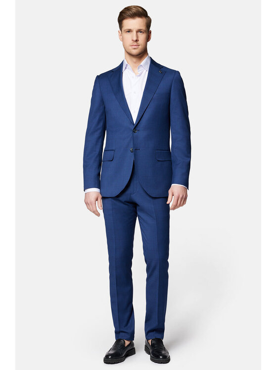Lancerto Lancerto Garnitur Selam GA073124000005 Granatowy Slim Fit
