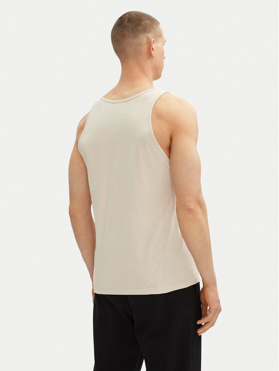 Jack & Jones Jack & Jones Tank top Jake 12270577 Beżowy Regular Fit