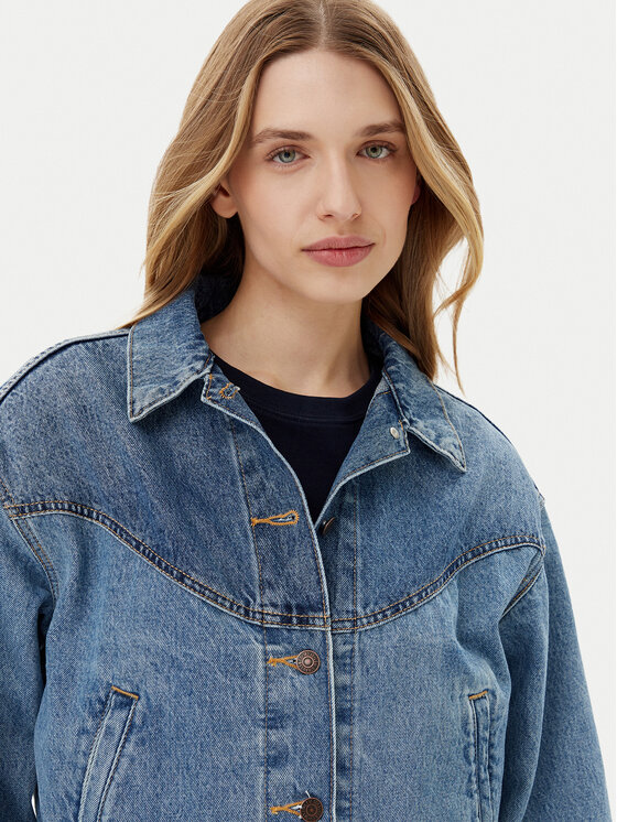 Levi's® Levi's® Jeansová bunda 90's 001WO-0000 Modrá Relaxed Fit