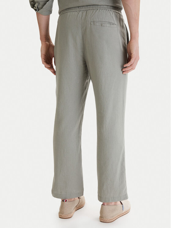 Nautica Nautica Hlače W126-NAMTR-1022-34X Zelena Relaxed Fit