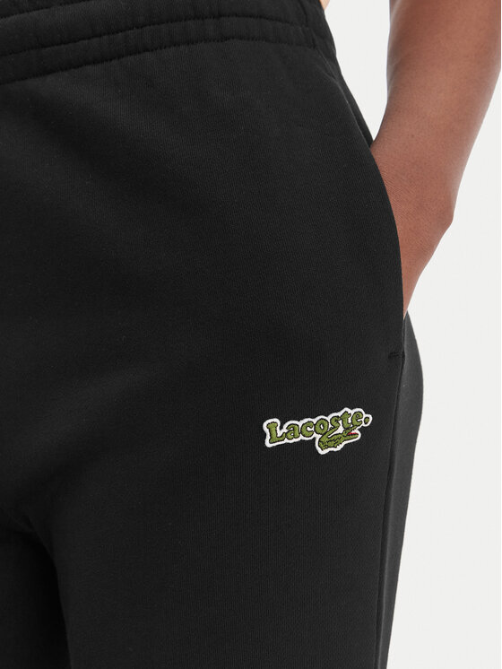 Lacoste Lacoste Παντελόνι φόρμας XF7604 Μαύρο Regular Fit