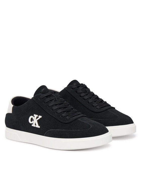 Calvin Klein Calvin Klein Sneakersy Low Pro Cups Wt Suede Mg HW0HW03144 Czarny