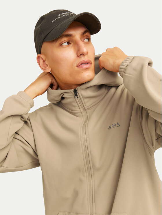 Jack&Jones Jack&Jones Bluza Basic 12261373 Beżowy Regular Fit