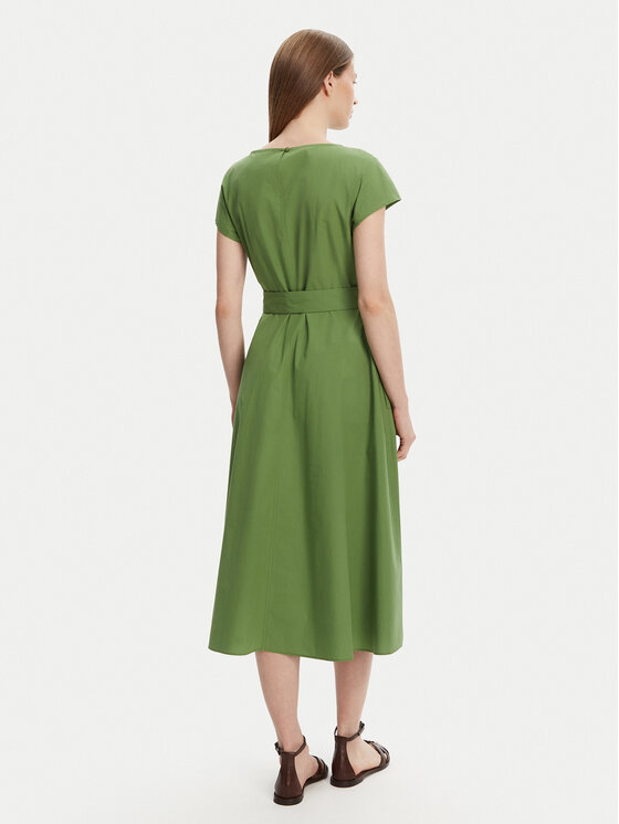 Weekend Max Mara Weekend Max Mara Vestito da giorno Magma 2515221142 Verde Regular Fit