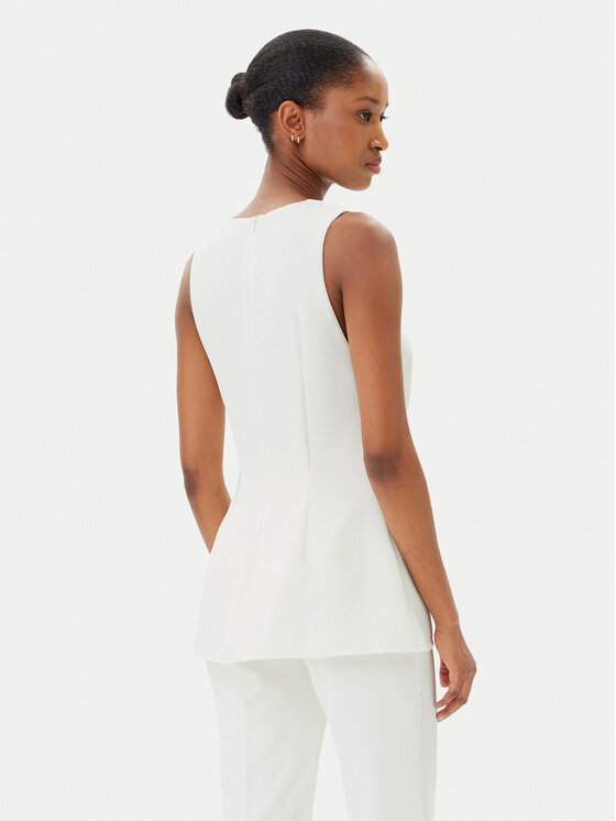 French Connection French Connection Bluse 72YDD 10 Écru Regular Fit