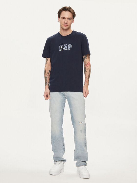 Gap Gap T-särk 570044-03 Tumesinine Regular Fit