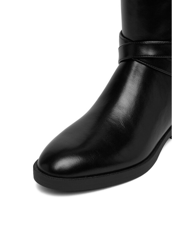 Nine West Nine West Kozaki CEO-NAJAT-01 Czarny