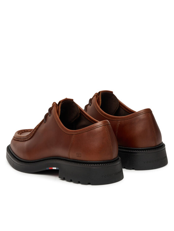 Tommy Hilfiger Tommy Hilfiger Cipele Comfort Lwt Moc Toe FM0FM05588 Smeđa