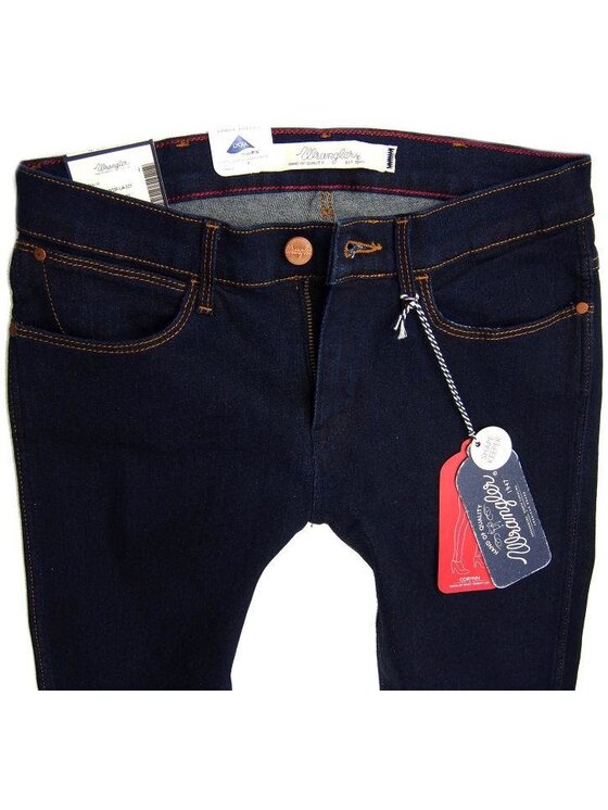 Wrangler Wrangler Jeansy CORYNN Niebieski Skinny Fit