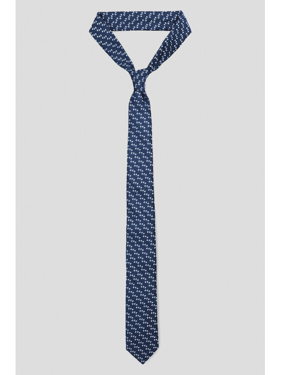 Lancerto Lancerto Krawat KR090224000006.MIXCOLOR Granatowy