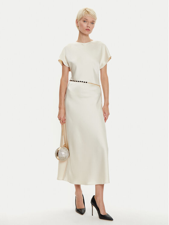 Imperial Imperial Rochie cocktail ADQJIBA Écru Regular Fit