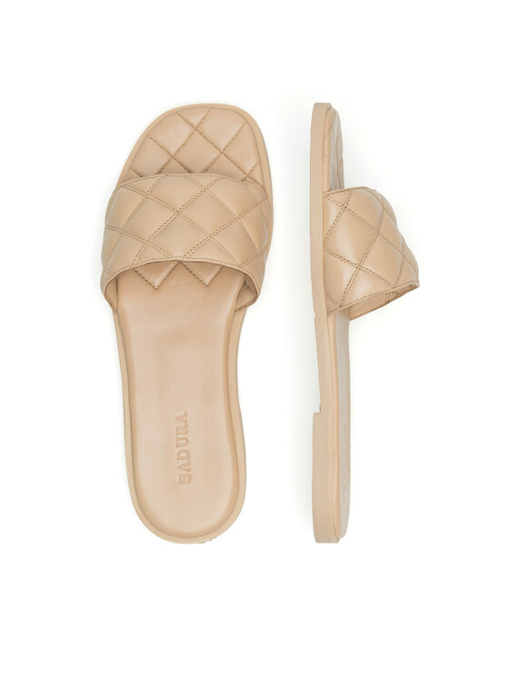Badura Badura Pantoletten HAPPY-08W3-086 Beige